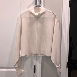 Urban outfitters cream mock neck sweater